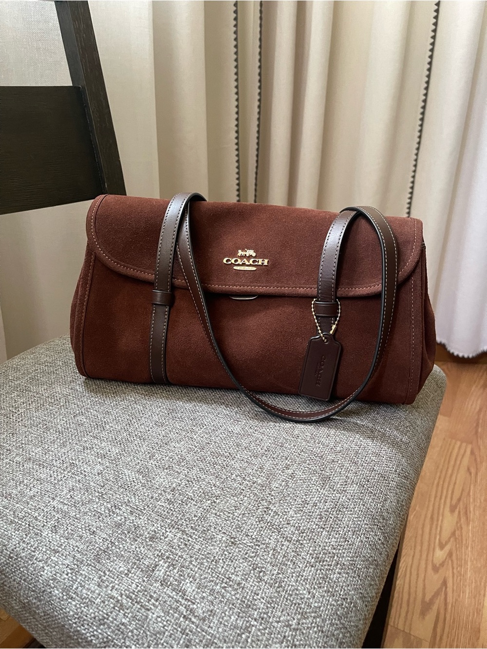 COACH Bridget Flap Shoulder Bag